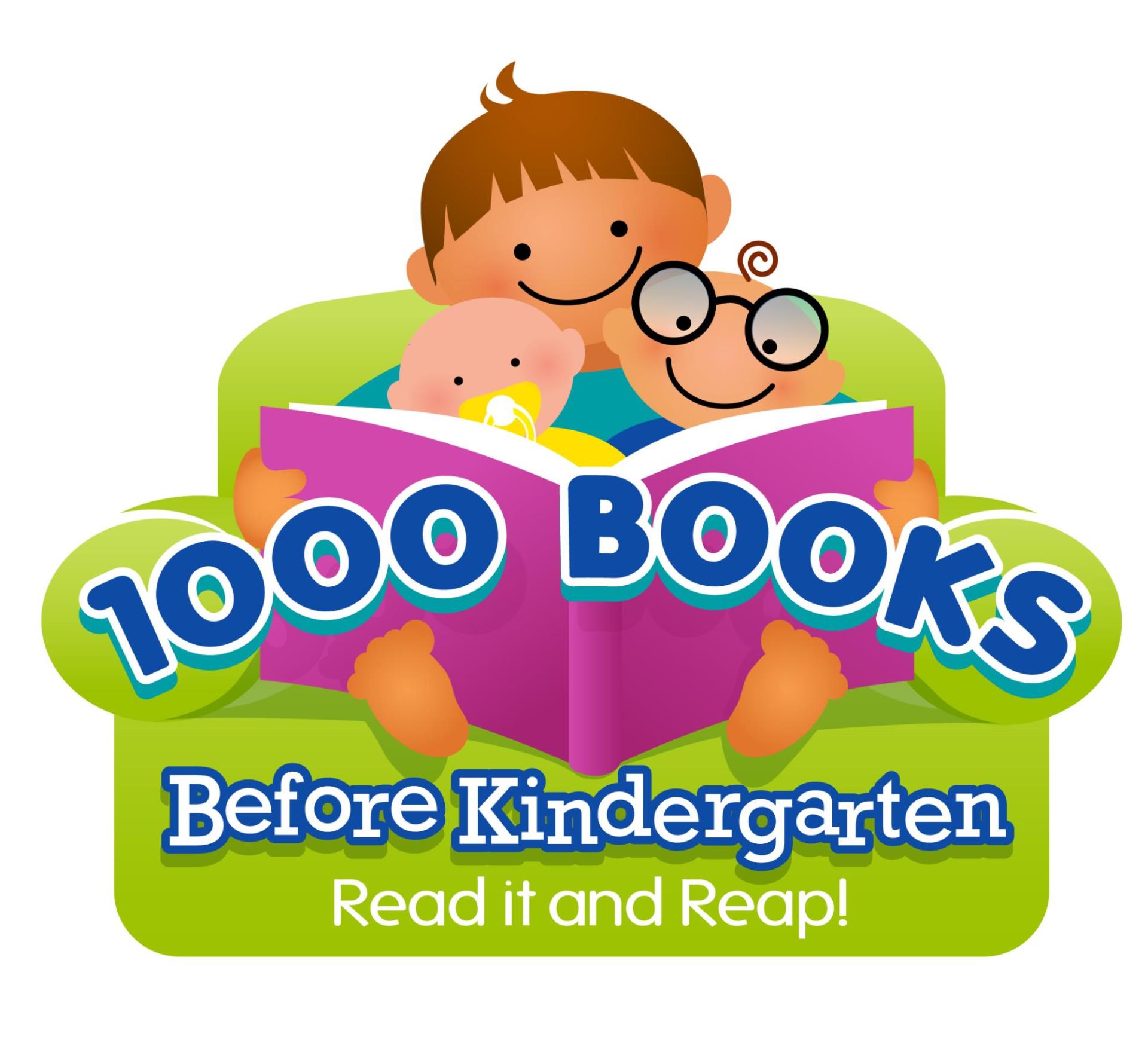 1000 Books green-logo